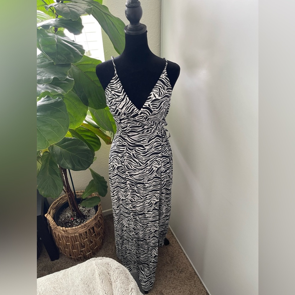Black & White Zebra Dress